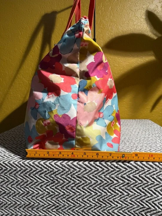 Coach 3pc Getaway Floral Travel Set Weekender Pouch & Crossbody - Picture 16 of 16